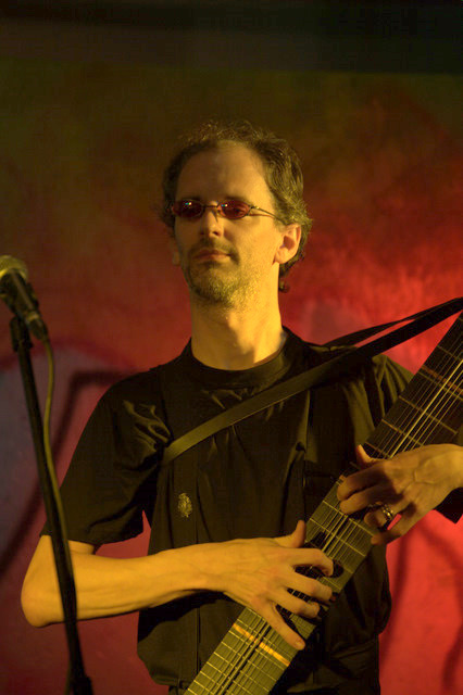 Stuart on the Cabaret Stage at DC's Artomatic 2009