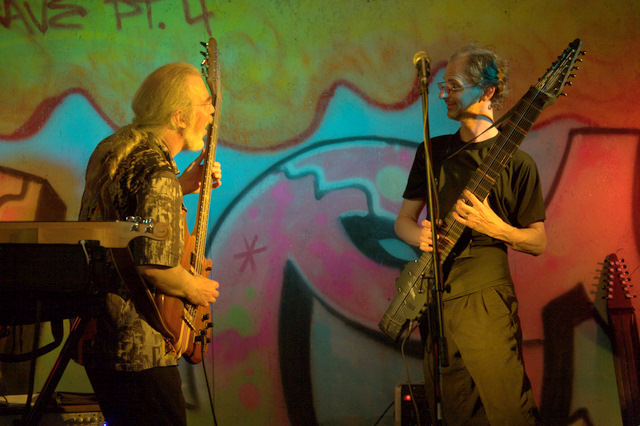 Stuart and Cliff on the Cabaret Stage at DC's Artomatic 2009